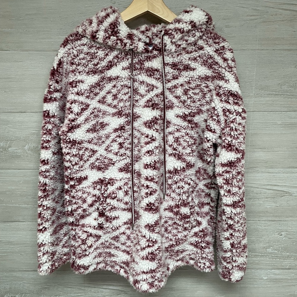 | Té Verde | Sherpa sweatshirt. Size L.
